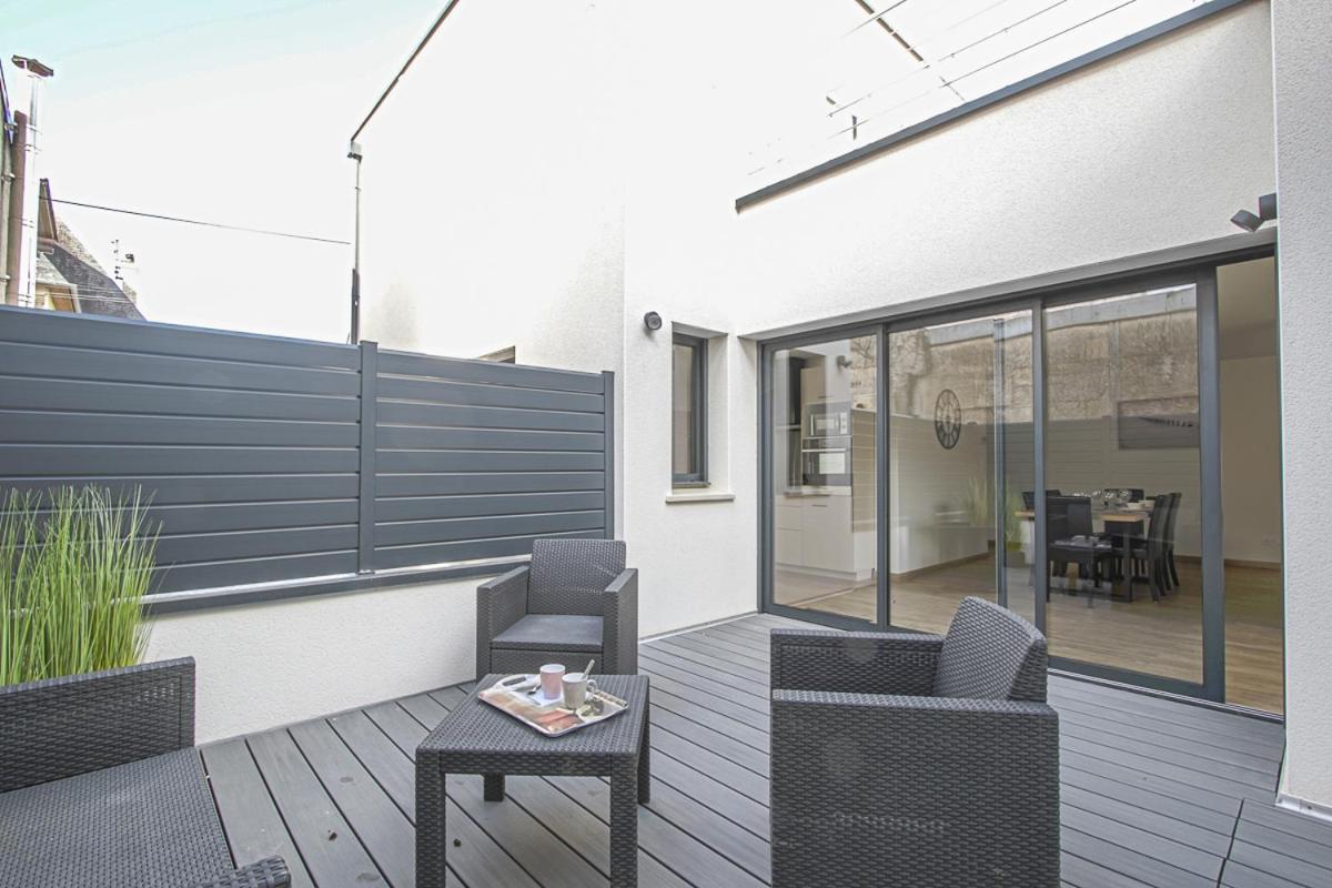 Quijote, Maison Moderne Avec Terrasse A カーン エクステリア 写真